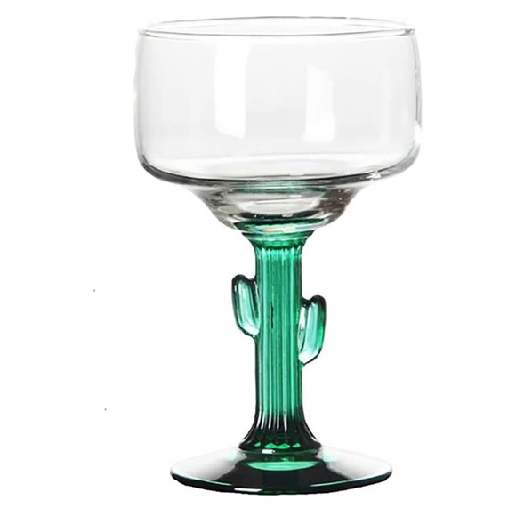 Libbey Dining Vintage Libbey 6oz Cactus Margarita Glass With